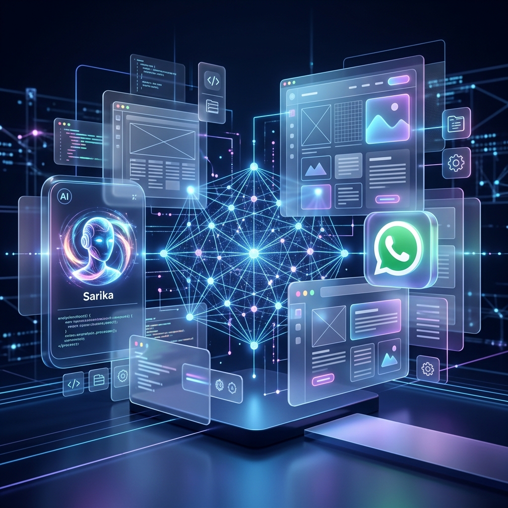 AI Digital Infrastructure Visualization